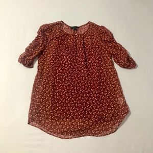 JCrew short sleeve blouse